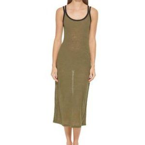 Dkny Double-Strap Dress Cover-up - Moss Green